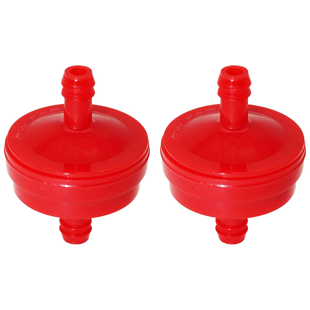 Qty 2: Inline Fuel Filters Fits Case/International Harvester Replaces 7111296