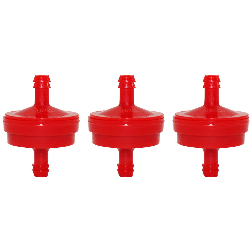 Qty 3: Inline Fuel Filters  Fits CRAFTSMAN Replaces SPA8S1065056801