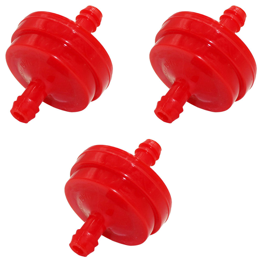 Qty 3: Inline Fuel Filters  Fits CRAFTSMAN Replaces SPA8S1065056801