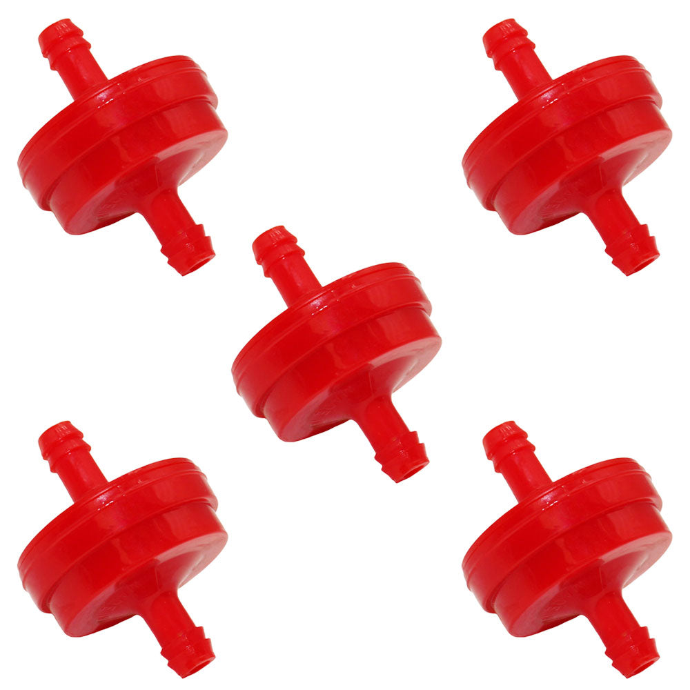Qty 5: Inline Fuel Filters  Fits Cub Cadet Replaces 751-3013