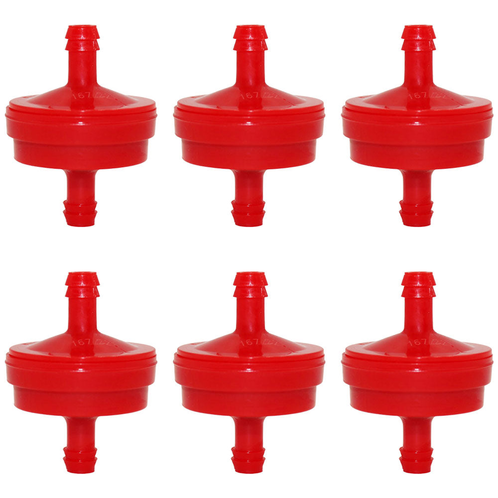 Qty 6: Inline Fuel Filters Fits Toro Replaces 42-5240