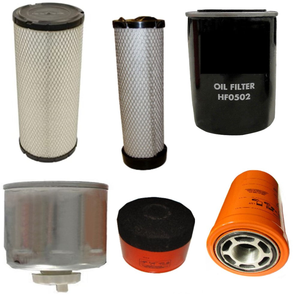6pc. Filter Service Kit Fits Case/International Harvester Replaces 133720A1
