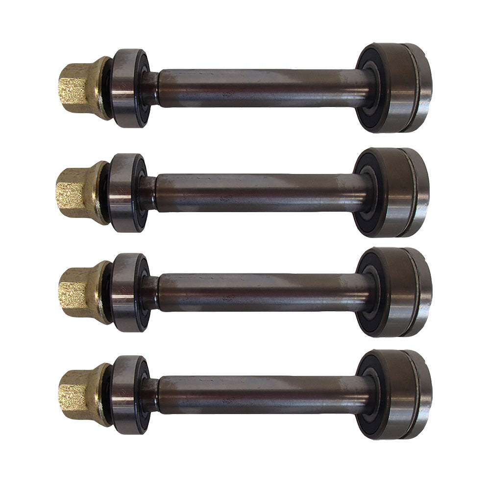 Qty 4: Spindle Shaft Assembly
 Fits Universal Products Replaces 133172