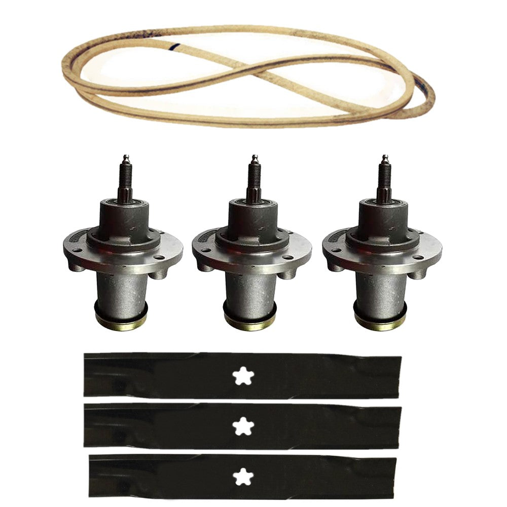 42" Deck Rebuild Kit Belt Spindles Blades YTH24V42LS YT42XLS