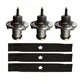 Deck Spindle Blade Kit Fits Husqvarna 42" EZ4217 YT42XLS YTH2242TDF YTH2242TDRF