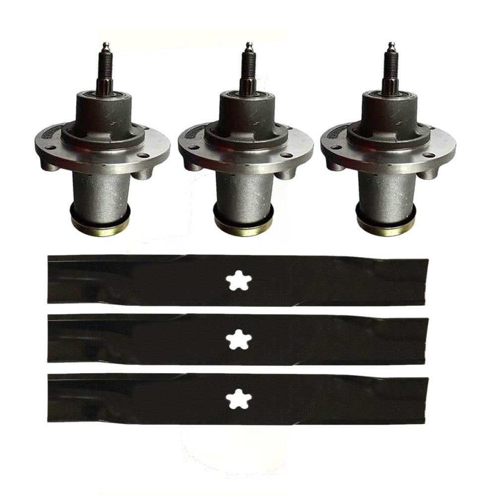 Deck Spindle Blade Kit Fits Husqvarna 42" EZ4217 YT42XLS YTH2242TDF YTH2242TDRF