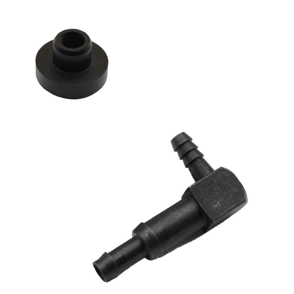 Fuel Tank Elbow 7101291 & Rubber Bushing 6553411 Kit Fits Bobcat