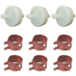 3 Fuel Filters and 6 Hose Clamps Fits Simplicity Replaces 173206