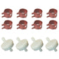 4 Fuel Filters and 8 Hose Clamps Fits Craftsman Replaces 394358