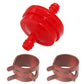 1 Fuel Filter and 2 Hose Clamps  Fits Cub Cadet Replaces 751-3013