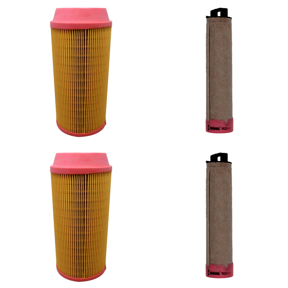 4 Pc Air Filter Kit Fits Kubota Zero Turn Mower ZD1211 ZD1211L ZD1211R ZD1211RL