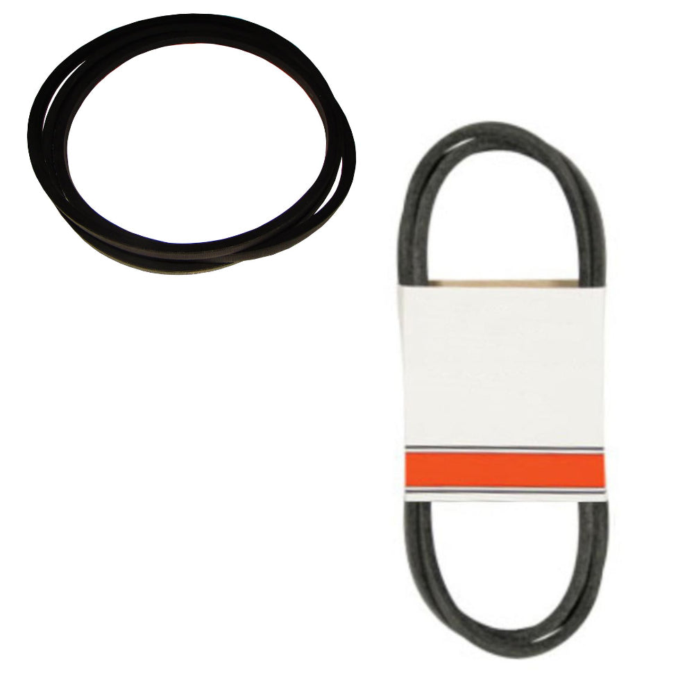 Deck and Drive Belt Set 
 Fits Husqvarna Replaces 531300766 Made with Aramid
