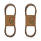Qty: 2 Belt 
 Fits John Deere Replaces M124895 Made with Aramid