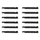 Qty 12: Notched High-Lift Mower Blade
 Fits Gravely Replaces 025124