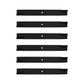 6 Pk Medium Lift Blade Fits Toro Groundsmaster 62" Deck 106-0629 50-4850 44-6250