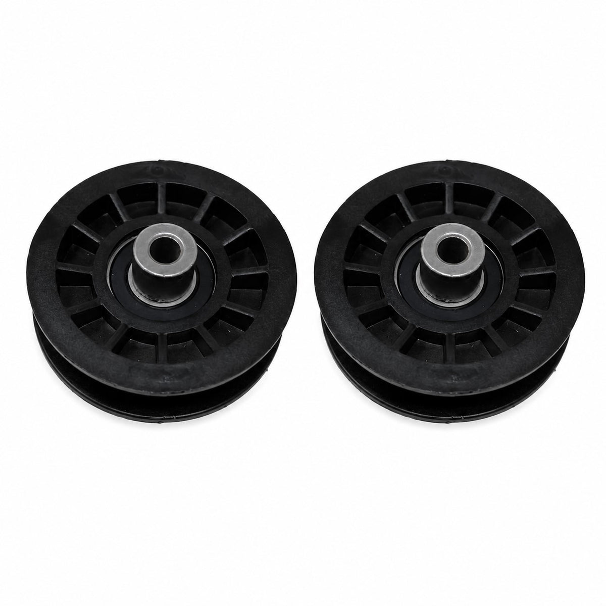 Qty. 2: Flat Idler Pulleys Fits Husqvarna Replaces 532194327
