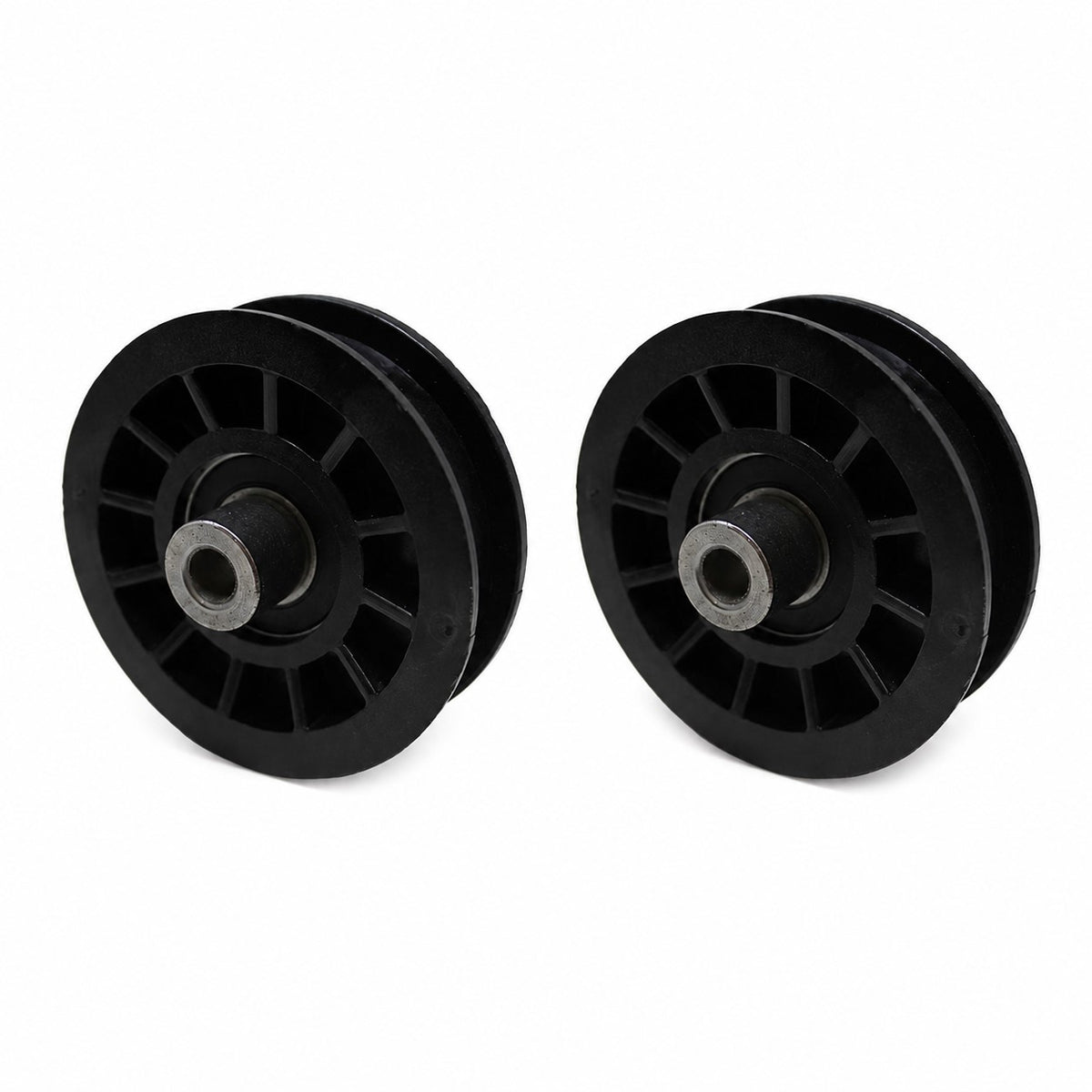 Qty. 2: Flat Idler Pulleys Fits Husqvarna Replaces 532194327