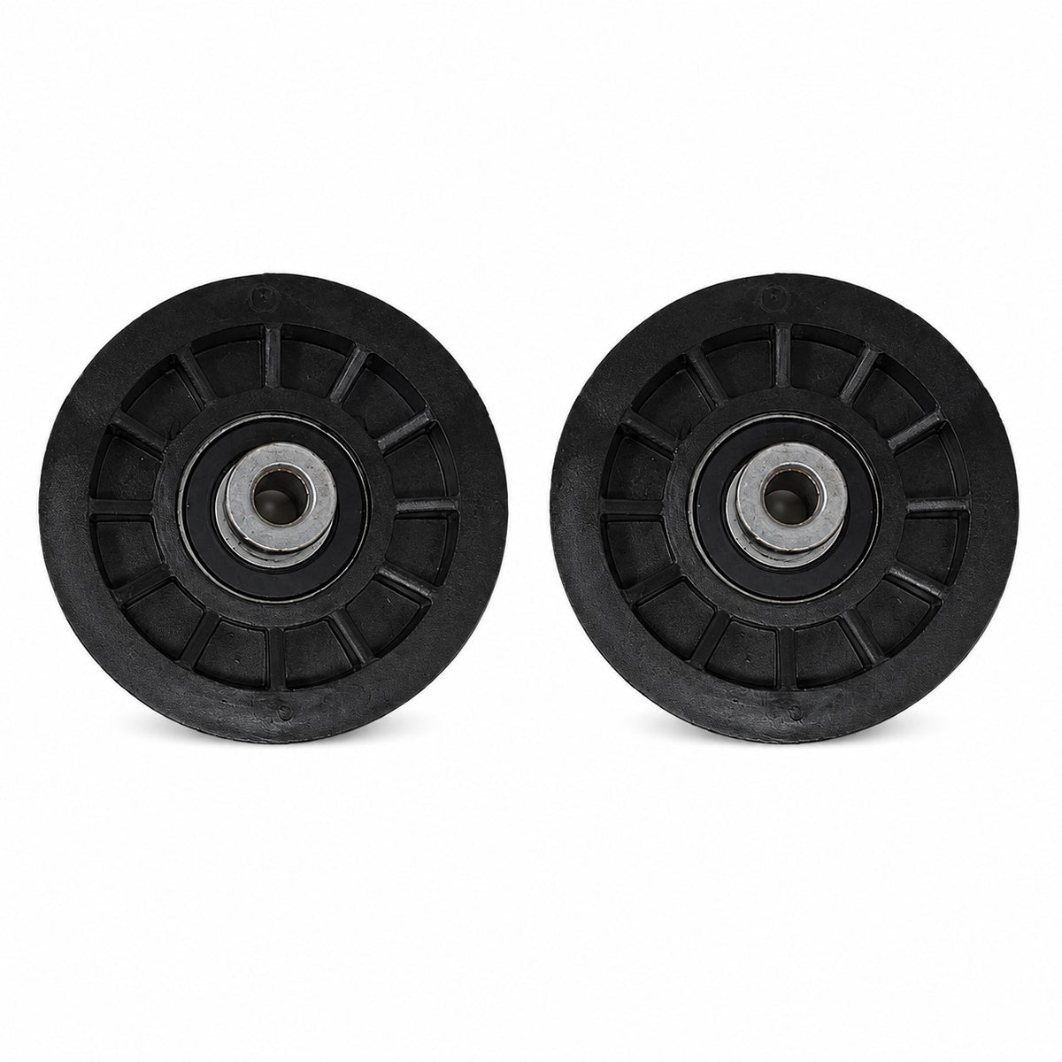 Qty. 2: Flat Idler Pulleys Fits Husqvarna Replaces 532194327