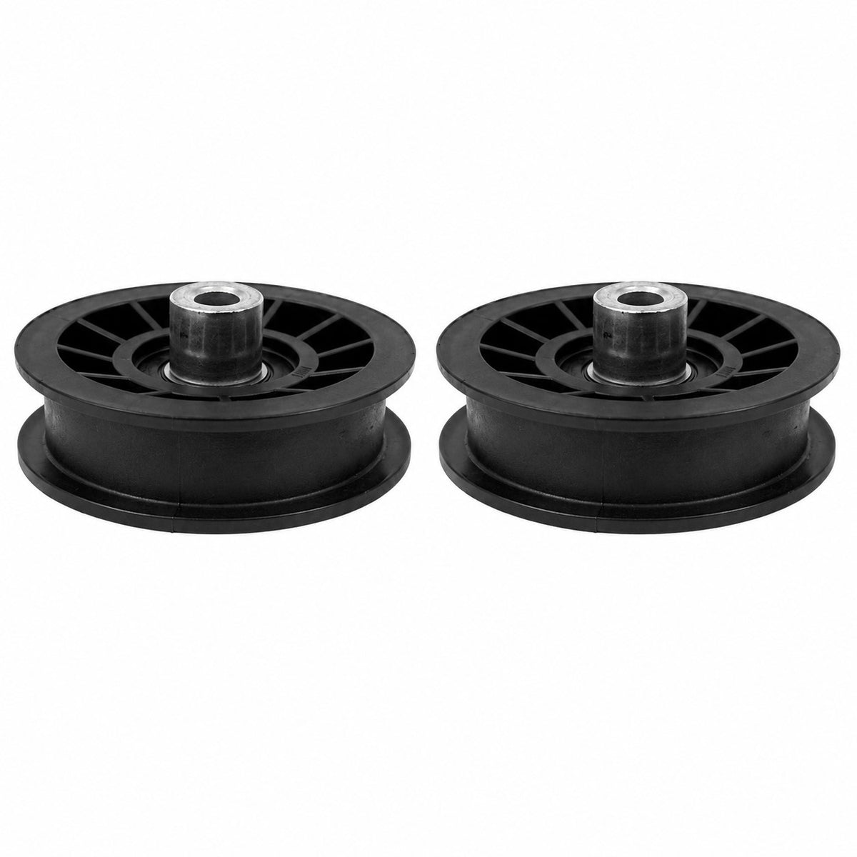 Qty. 2: Flat Idler Pulleys Fits Husqvarna Replaces 532194327