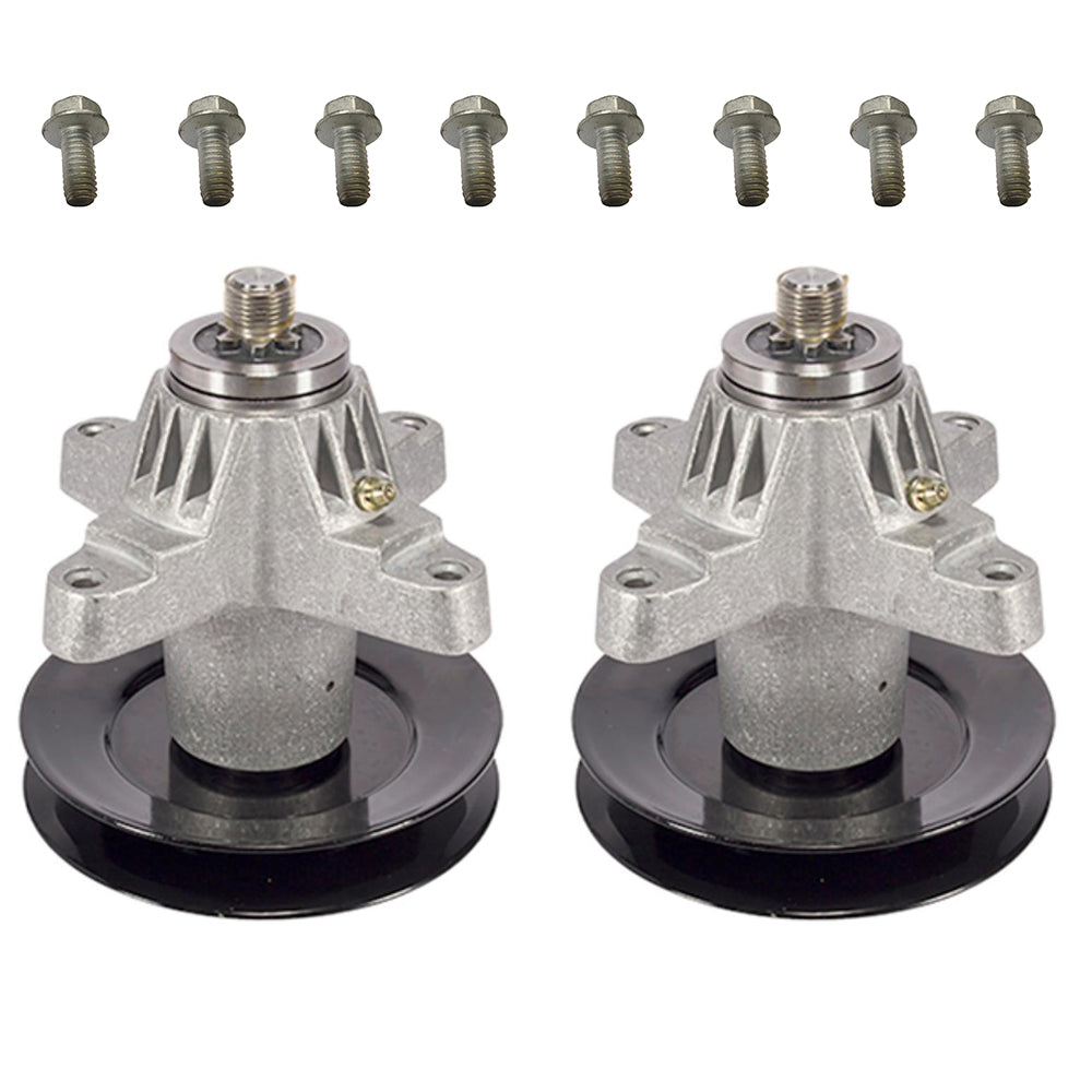 2 Pack Spindle fits MTD Fits CC 918-04125B RZT 50 Slt1554 918-04126B 618-04126