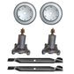 Spindles, Blades, & Pulleys Fits Poulan Replaces 531307224
