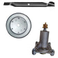 Spindle, Blade and Pulley Fits Poulan Replaces 531307224