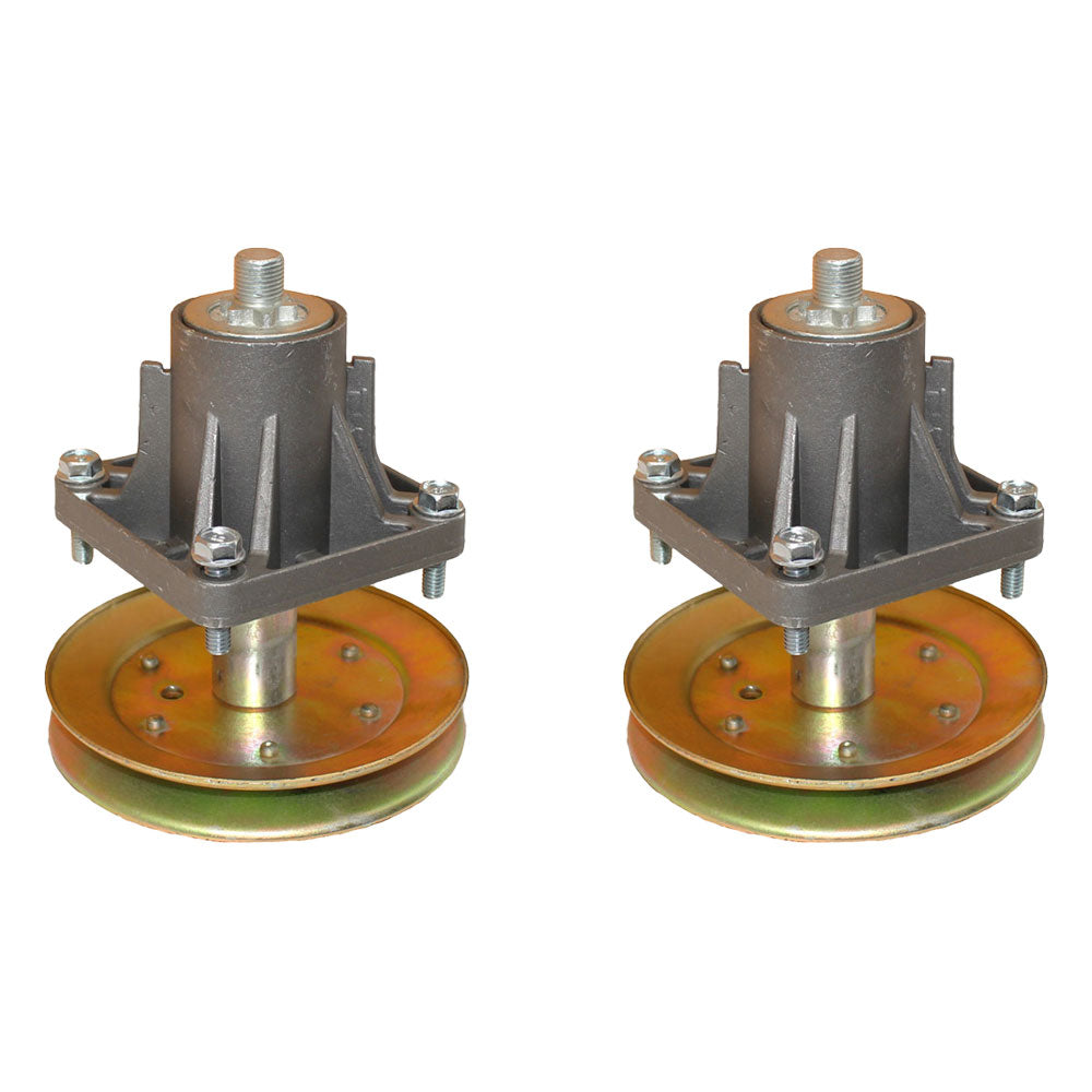QTY 2: Mower Deck Spindles w/Bolts
 Fits MTD Replaces 618-0660