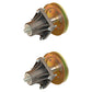 QTY 2: Mower Deck Spindles w/Bolts
 Fits MTD Replaces 618-0660