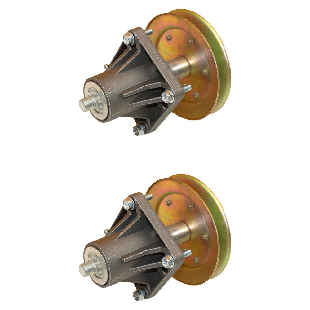 QTY 2: Mower Deck Spindles w/Bolts
 Fits Cub Cadet Replaces 618-0660