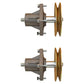 (2) Spindle Assy 46" fits MTD Fits Cub Cadet 618-0660 918-0660 LT1045 LT1046