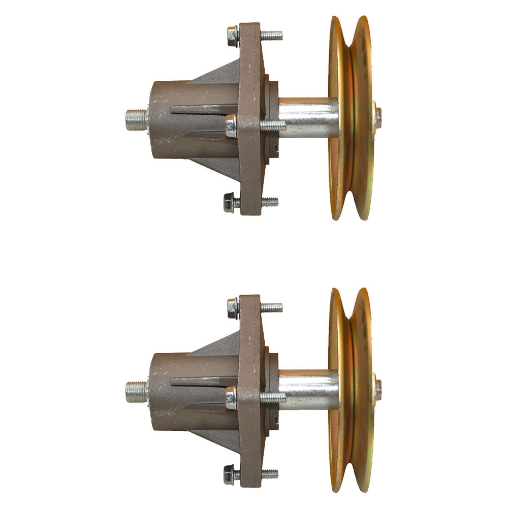 QTY 2: Mower Deck Spindles w/Bolts
 Fits Cub Cadet Replaces 618-0660