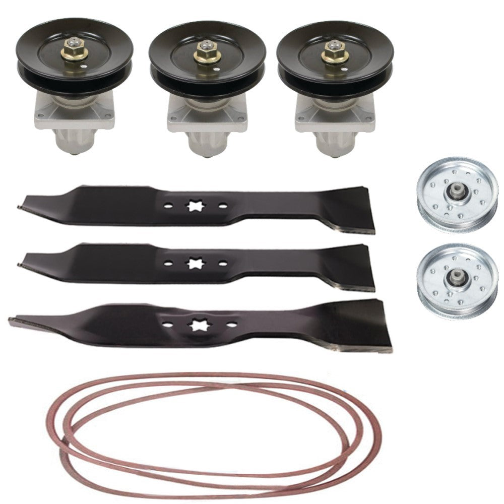 Spindle & Blade Rebuild Kit 
 Fits Cub Cadet Replaces 618-0660 Made with Aramid