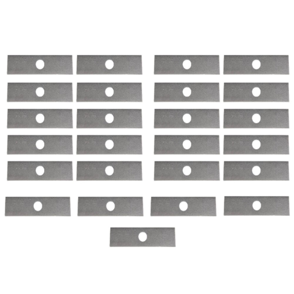 (25) Edger Blades 8" x 2" fits Echo Fits Husqvarna Fits Ryobi fits Shindaiwa