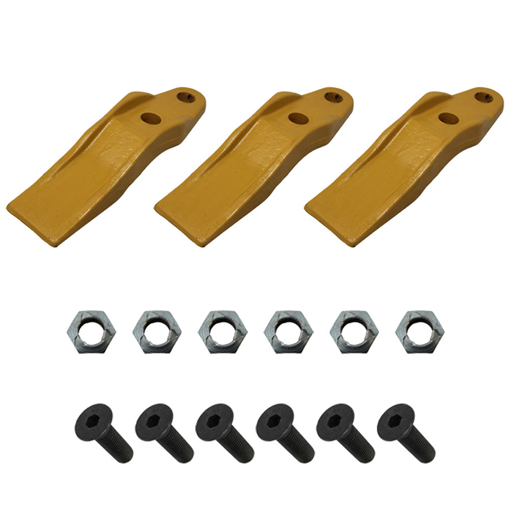 KT-OTK20-0481_x3-SCREWKIT - Qty 3: Skid Steer Unitooth	w/ Hardware