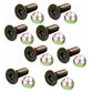 (8) Replacement Screws & (8) Replacement Nuts Fits CAT Models 5/8" x 2.5"
