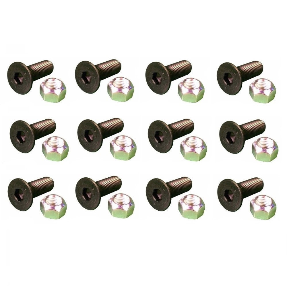 Qty. 12: Screws and Nuts
 Fits Caterpillar Replaces 159-2953