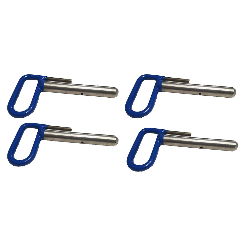 4PK Blue Connecting Pin Assembly fits Meyer 11859 413422 1302047 Fits Diamond