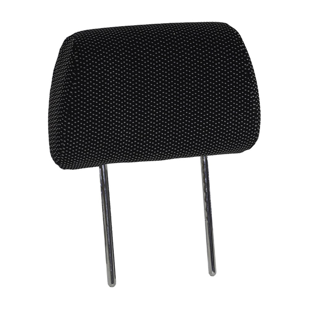 Premium Heavy-Duty Black Fabric Mechanical Suspension Seat w/ Matching Headrest
