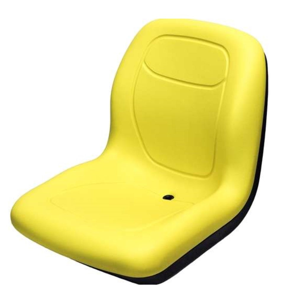 Yellow Uni Pro Bucket Seat with Armrests Fits John Deere Replaces 7947