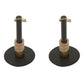 Qty 2: Heavy Duty Snow Plow Shoe Assembly Fits Sno-Way Replaces 1303505
