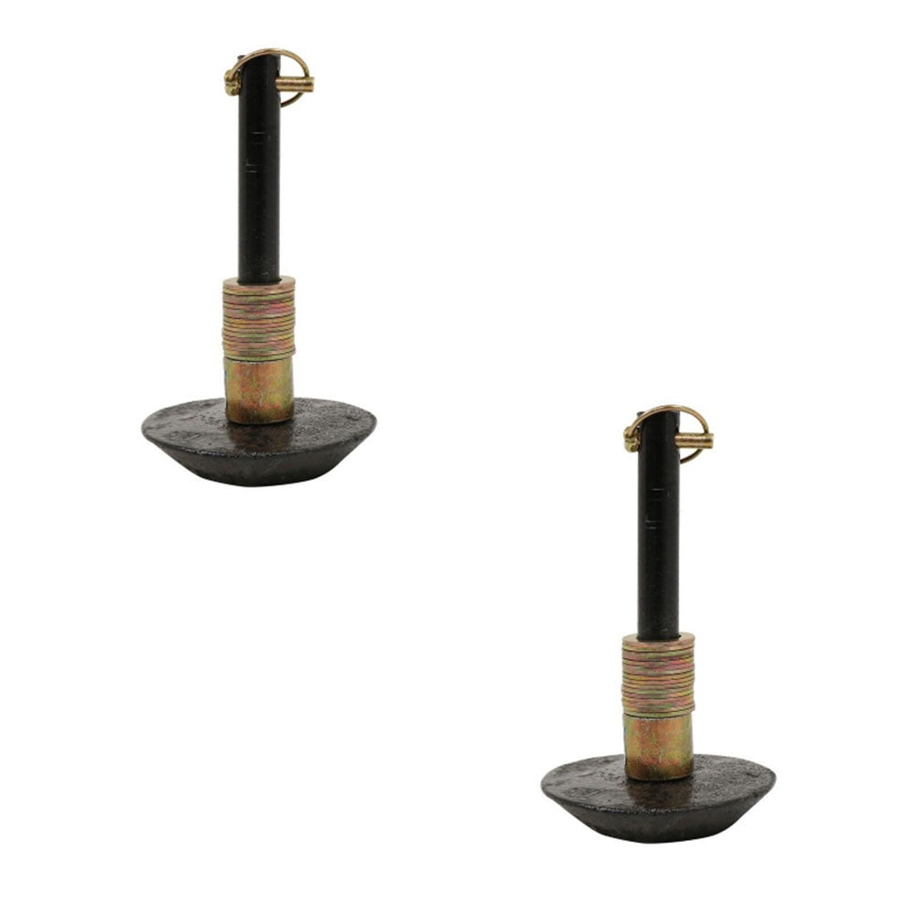 Qty 2: Heavy Duty Snow Plow Shoe Assembly Fits Boss Replaces MSCO1570