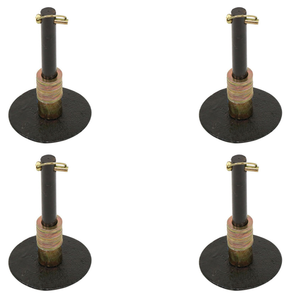 Qty 4: Heavy Duty Snow Plow Shoe Assembly Fits Boss Replaces MSCO1570