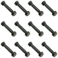 QTY 12: 2" x 5/16" Shear Pin with Nut
 Fits MTD Replaces 0310005P