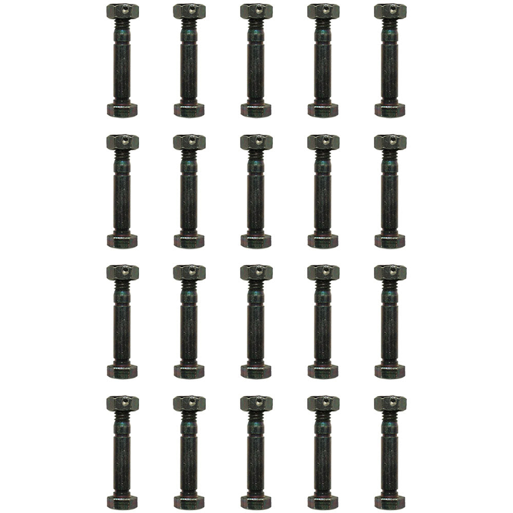 QTY 20: 2" x 5/16" Shear Pin with Nut
 Fits MTD Replaces 0310005P