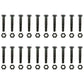 QTY 20: 2" x 5/16" Shear Pin with Nut
 Fits Snapper Replaces 1-3865