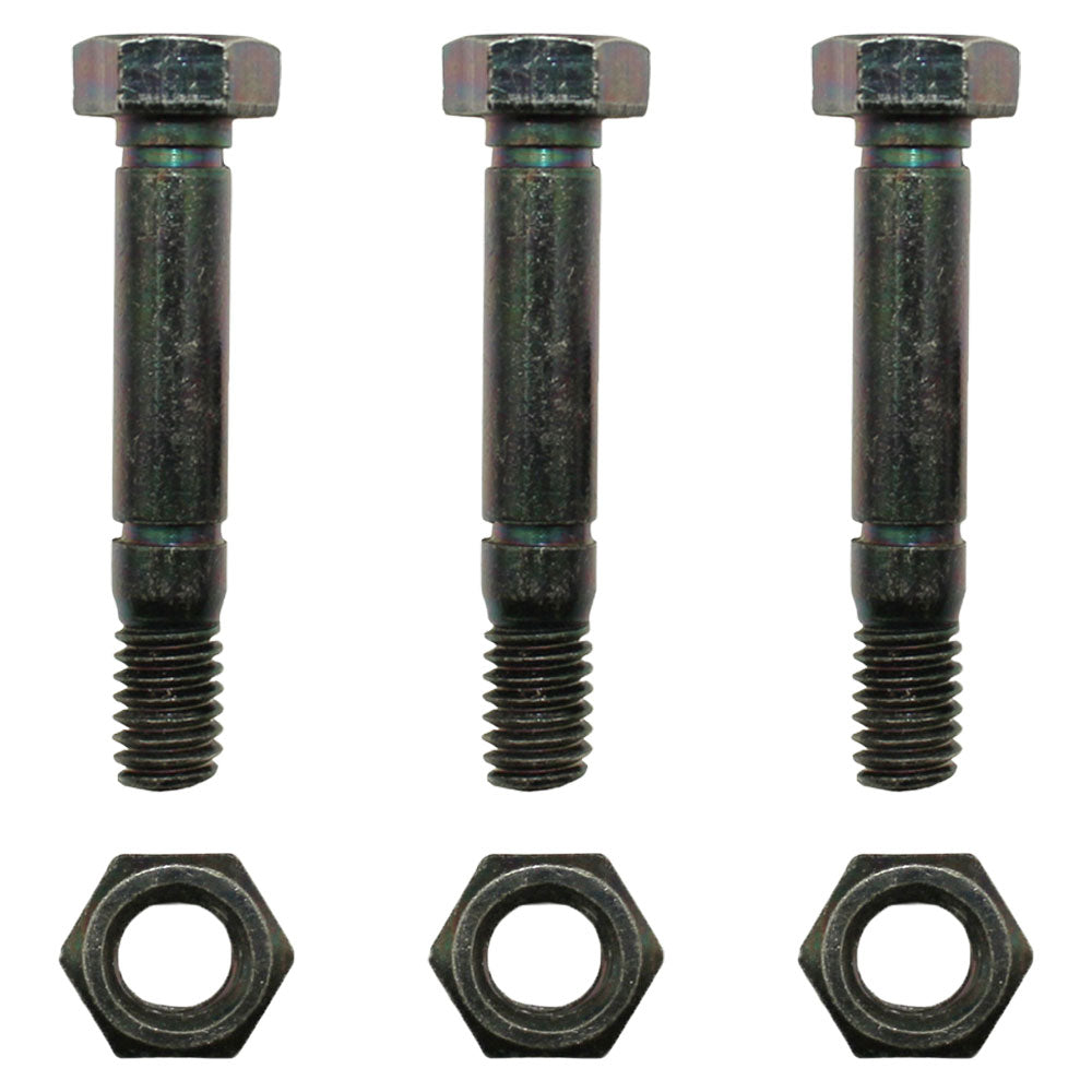 Qty 3: 2" x 5/16" Shear Pin with Nut
 Fits Snapper Replaces 1-3865