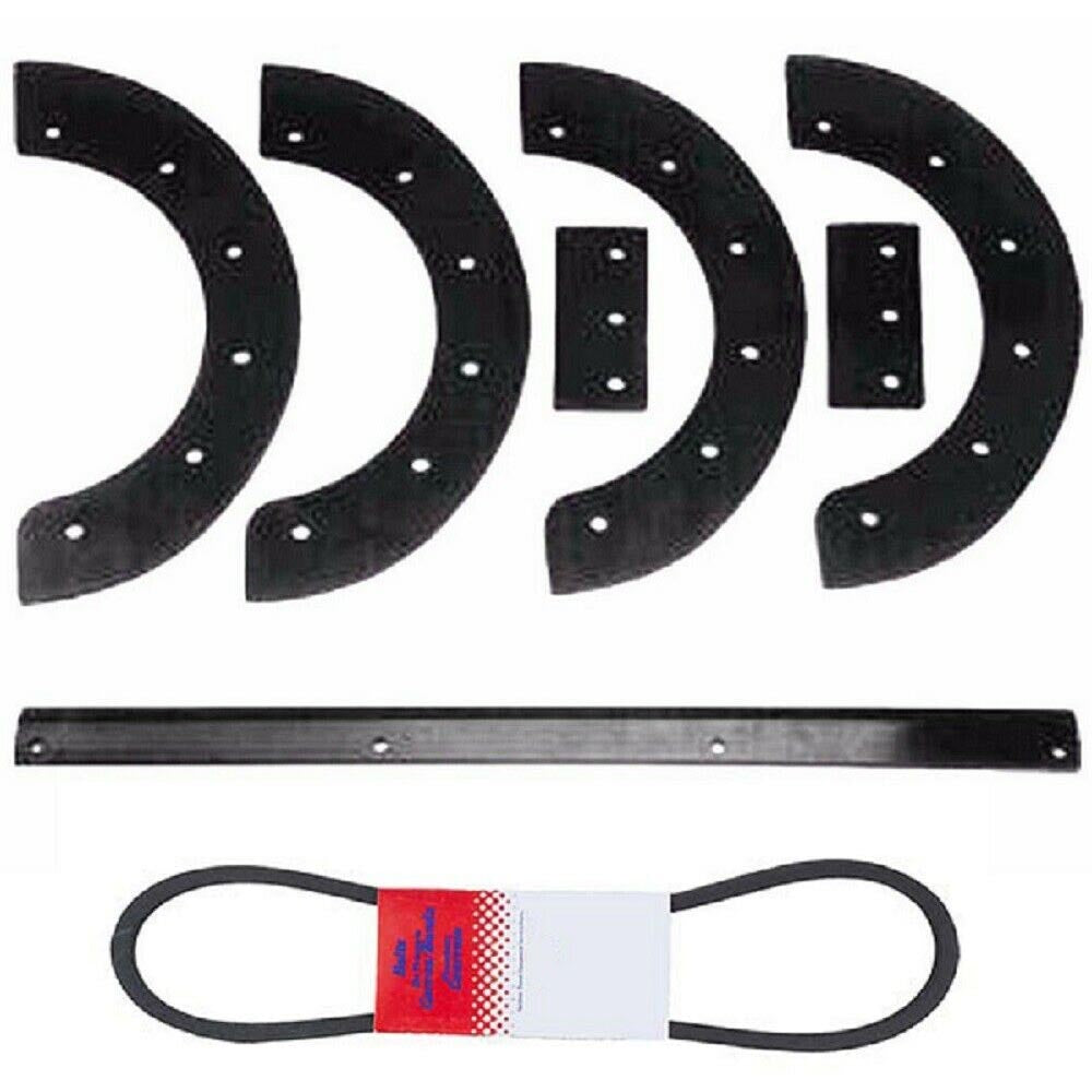 Snow Blower Paddles, Scraper and Belt Kit  Fits John Deere Replaces M118007