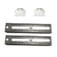 (2) 12" Boat Trailer Swivel Top Bunk Board Brackets Bolster