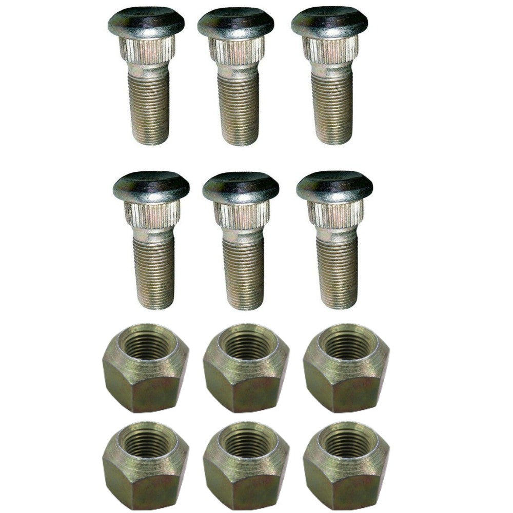 4948 C5NN1107F FRONT WHEEL STUDS & NUTS Fits Ford TRACTORS