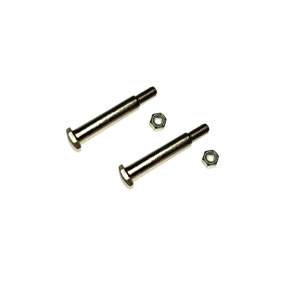 QTY 2: Wheel Bolt w/Nut
 Fits Craftsman Replaces 137644